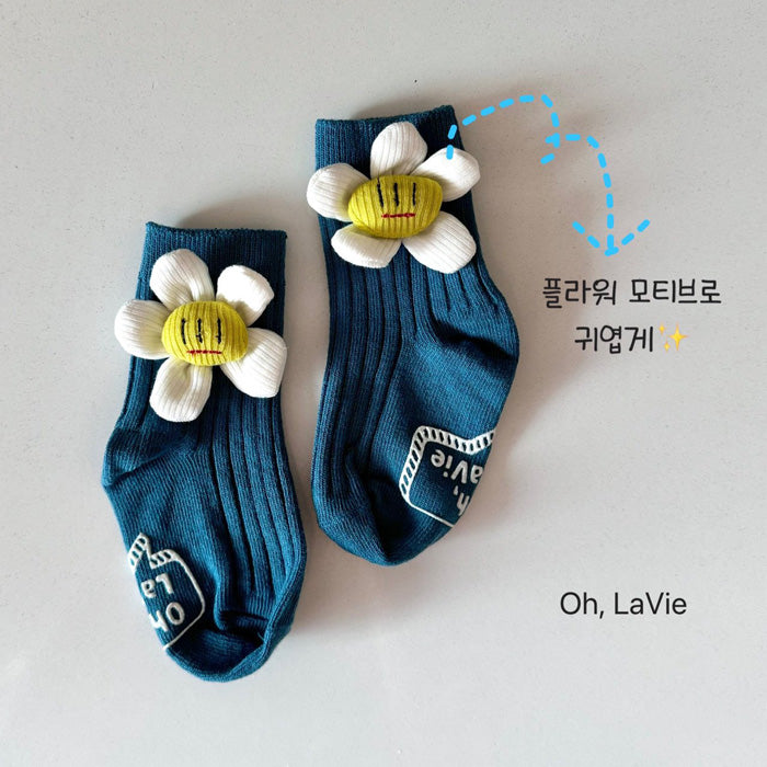 OHLAVIE Flower Socks