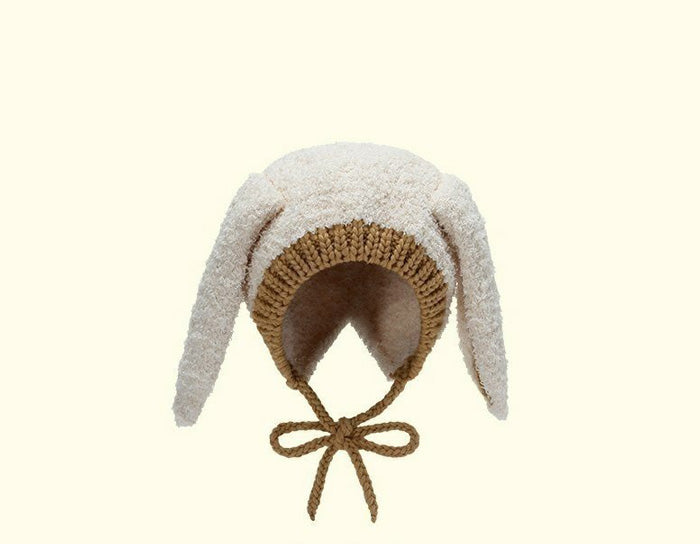 MISO Sherpa Bunny Ear Bonnet