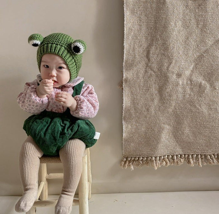 MISO Knitted Frog Ear Beanie