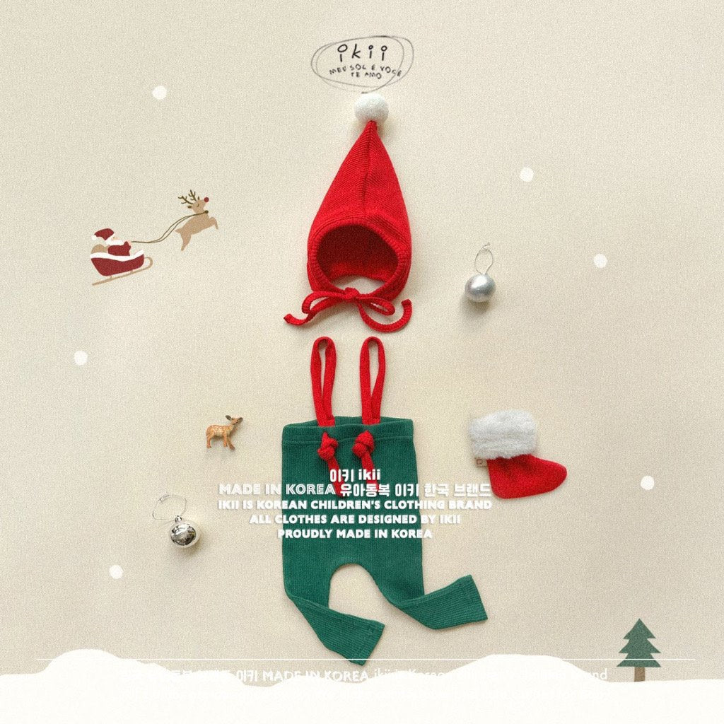 Christmas Santa Leggings 2-Piece Set