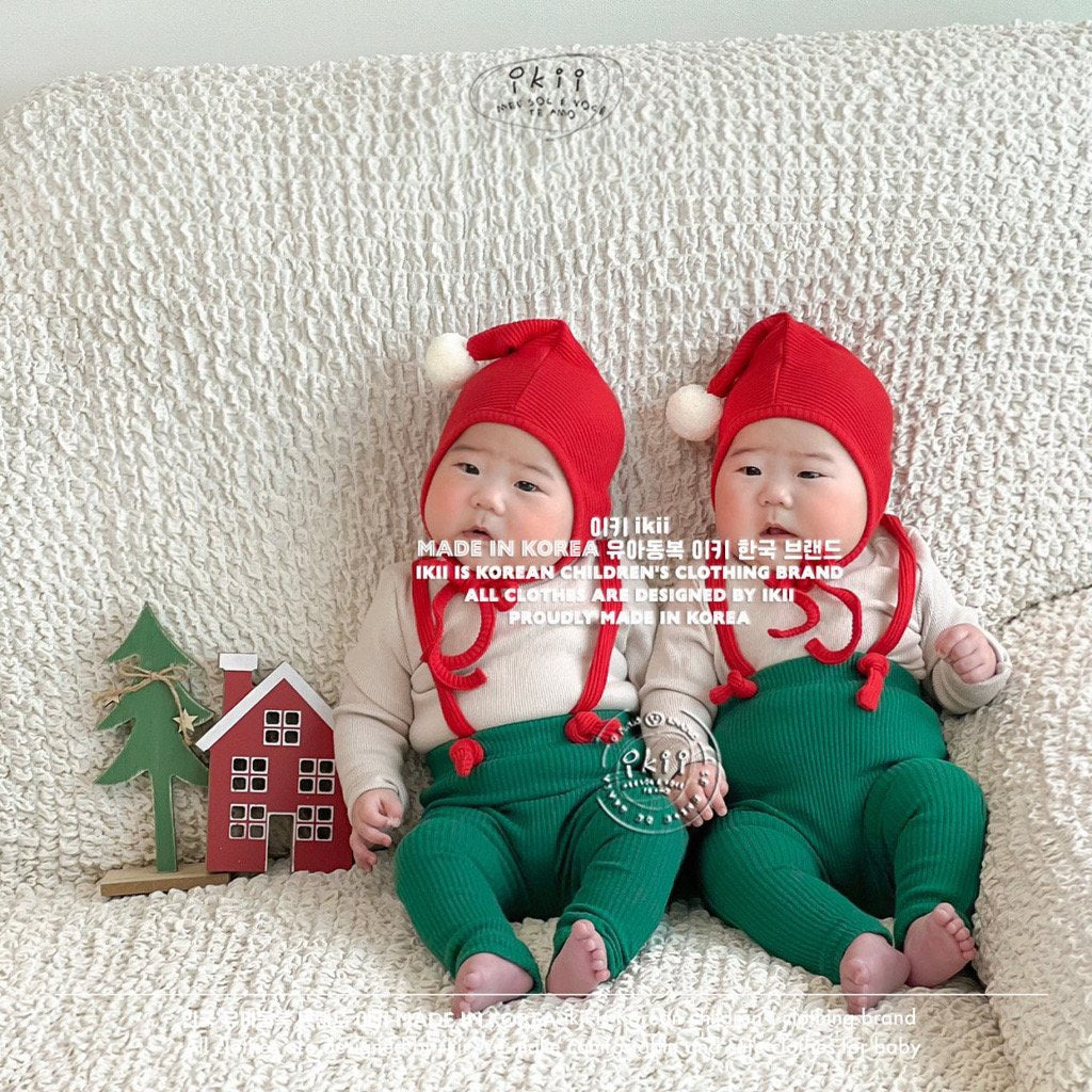 Christmas Santa Leggings 2-Piece Set