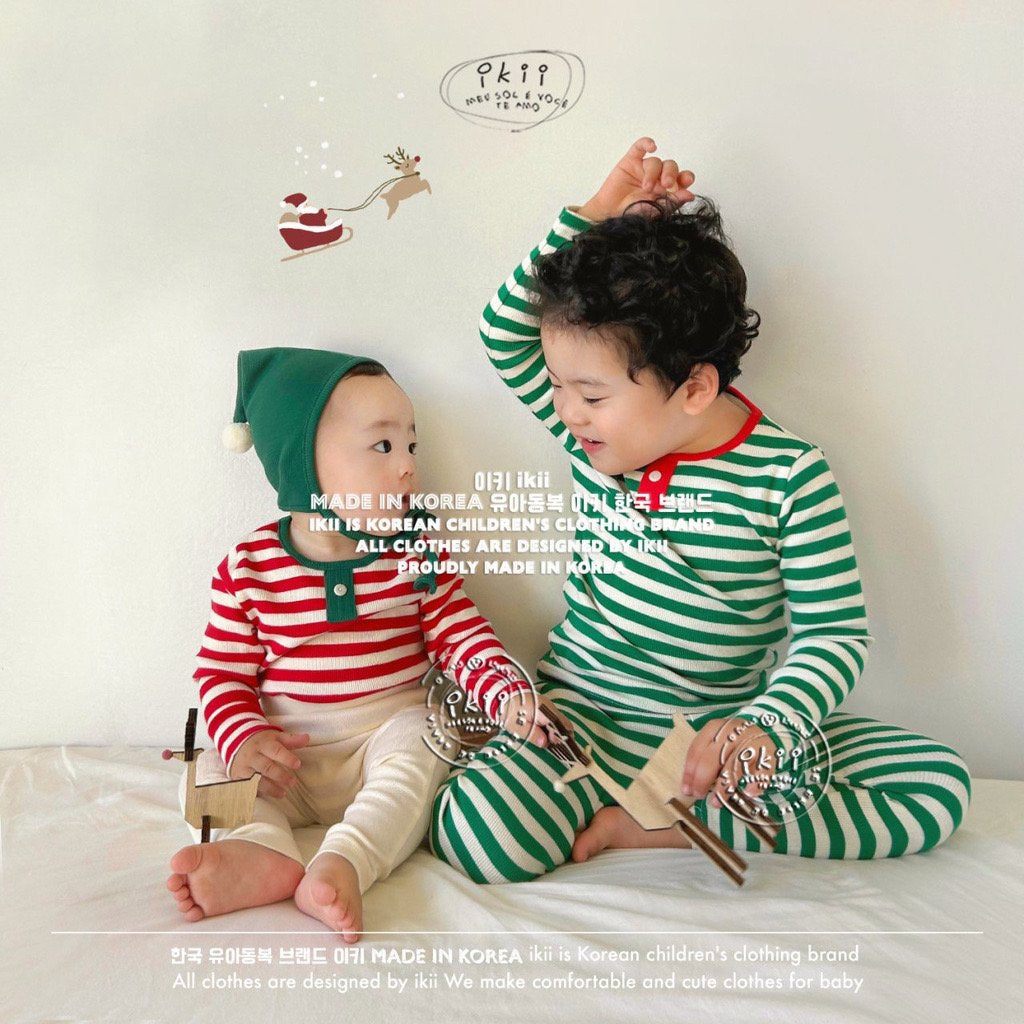 Christmas Elf Bodysuit 2-Piece Set